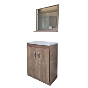 Mueble de Baño con Bacha y Espejo - Piria