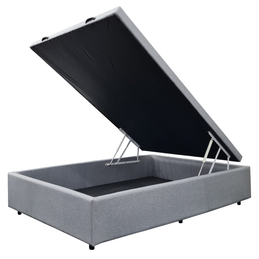 Cama Baúl 2 plazas - Tela Lino