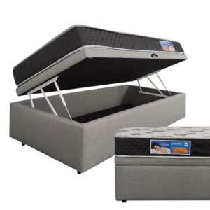 Sommier con Baúl Lino 1 plaza – Espuma – Ecobambu