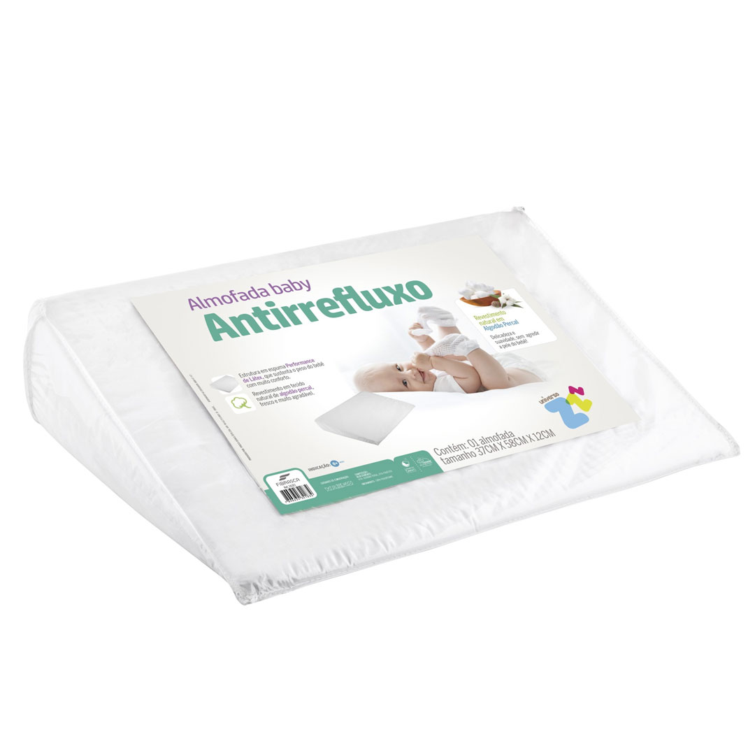 Almohada Infantil Anti Reflujo para Bebes