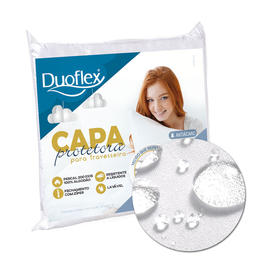 Funda para almohada en algodón