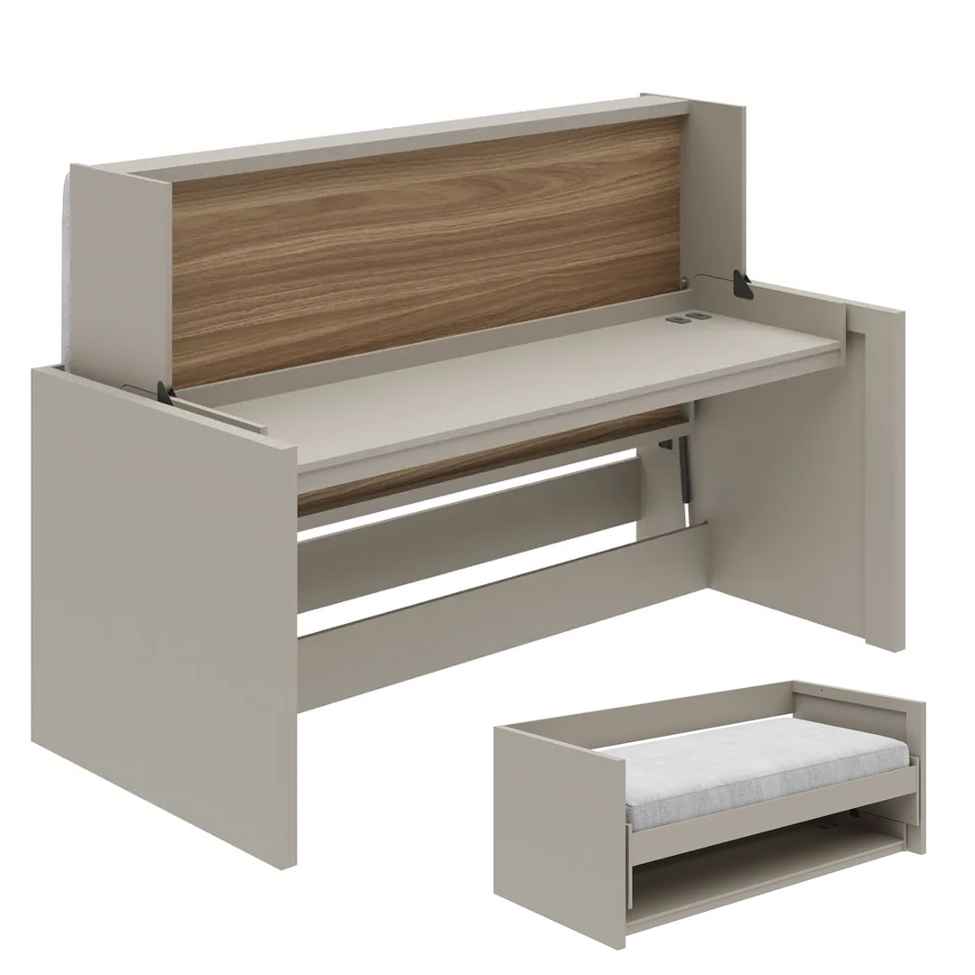 Sofá Cama y Escritorio Rebatible 3 en 1 - Soho