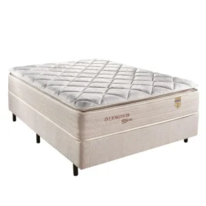 Sommier 2 plazas Diamond - Resortes Pocket con Pillow Top