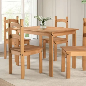 Juego de Comedor de Madera - 4 sillas - Tulipa